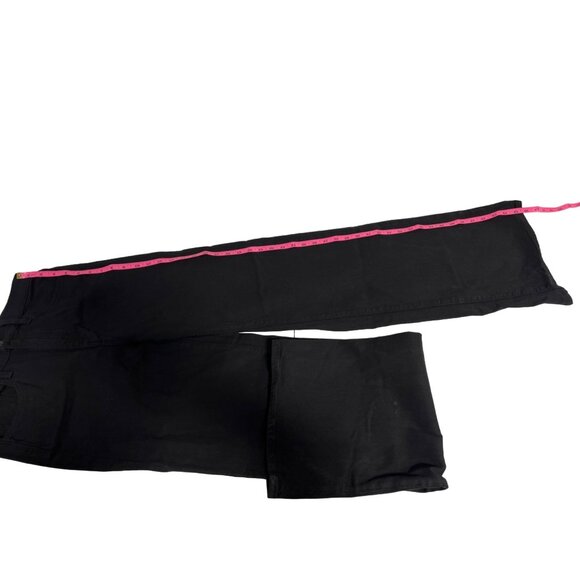 JOE'S JEANS The Mia High Rise Wide Leg Jeans 6/28 Black Vintage Stretch - Picture 6 of 11